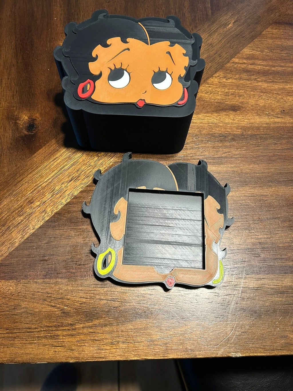 Betty Boop Desk Organizer Set – Pencil Holder & Sticky Note Holder
