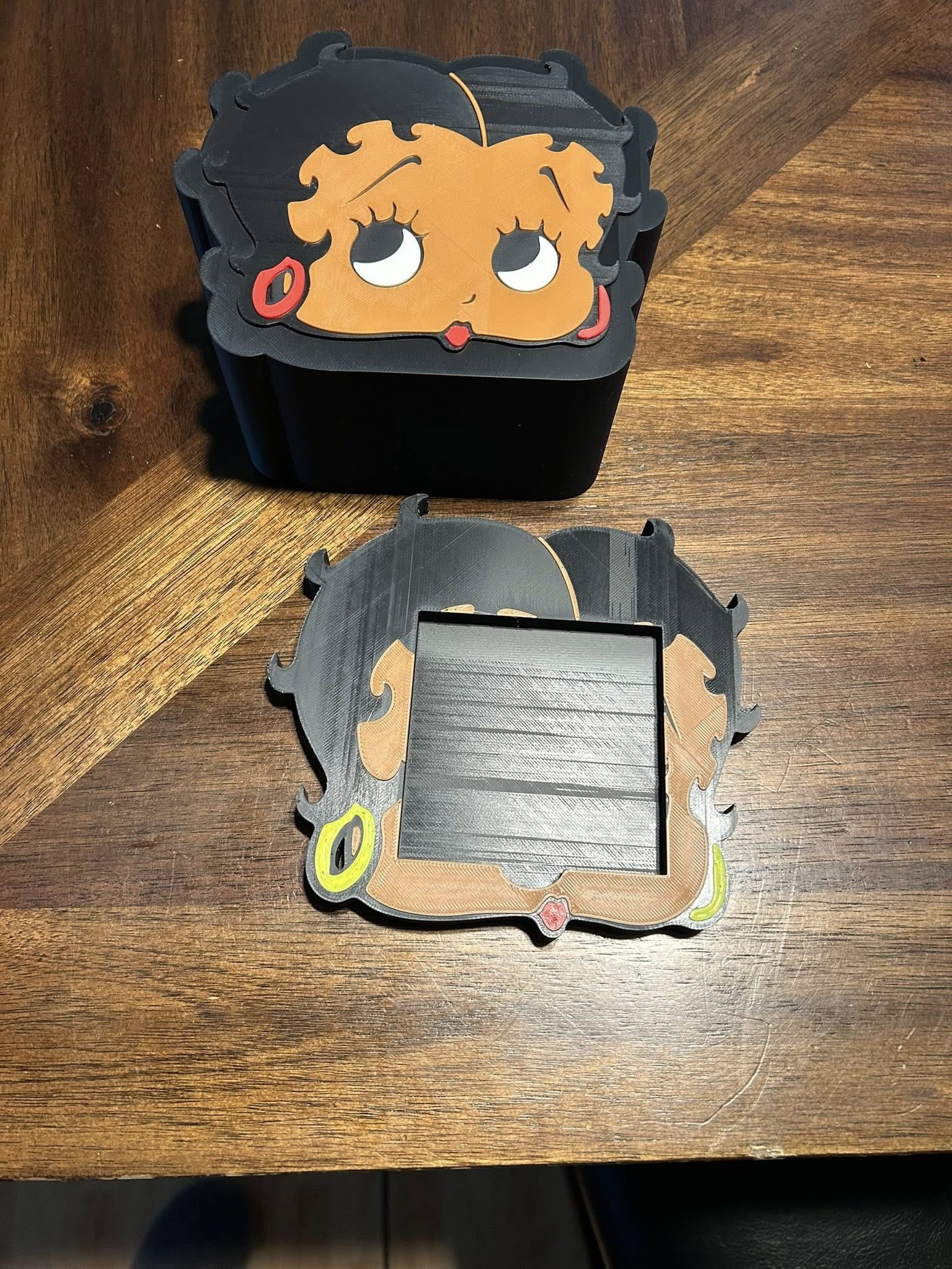 Betty Boop Desk Organizer Set – Pencil Holder & Sticky Note Holder
